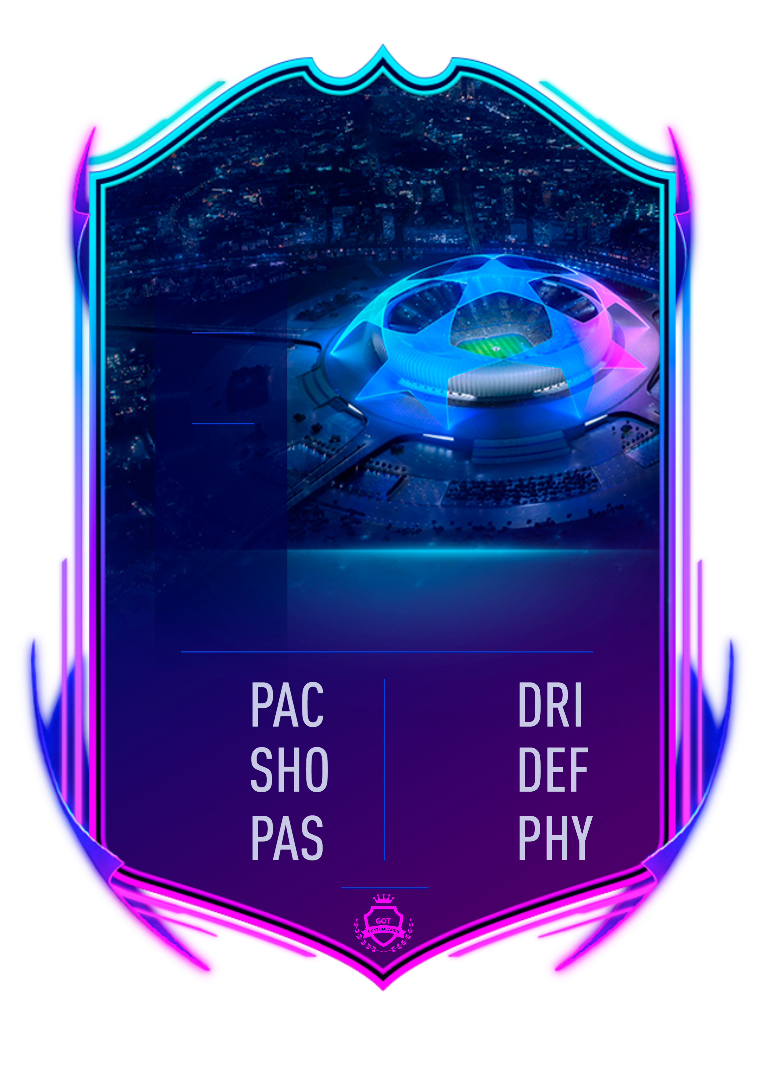 Ucl Card Custom F21 UCL RTTF – GotCustomCards